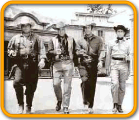 Ben, Hoss, Adam, Little Joe Cartwright: Bonanza