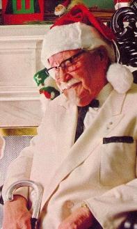 Colonel Sanders resting